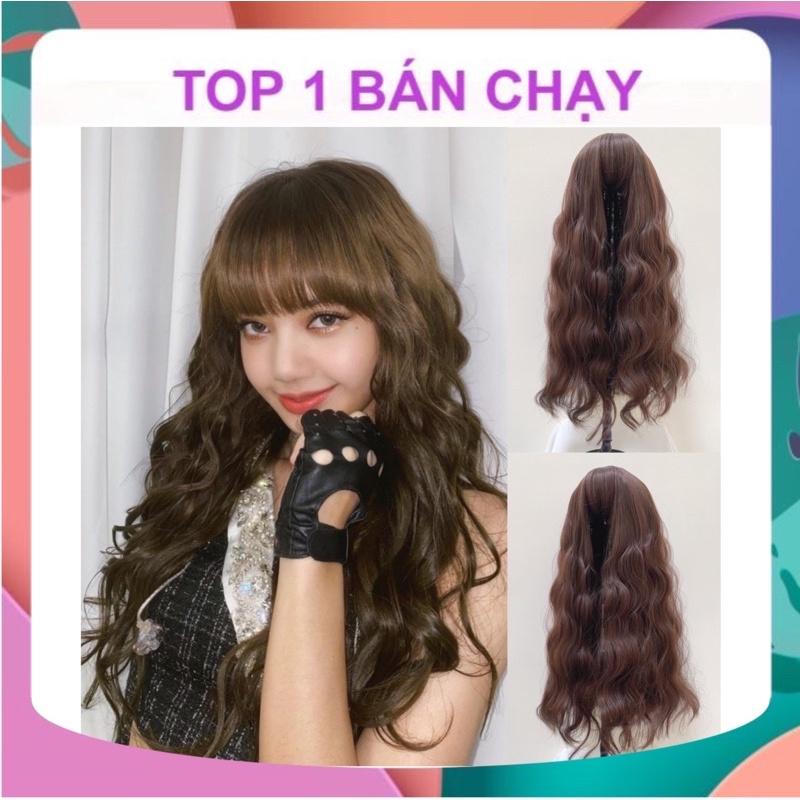 TÓC LISA SÓNG DÀI TẶNG KÈM BỘ PHỤ KIỆN DUY NHẤT 1 BỘ