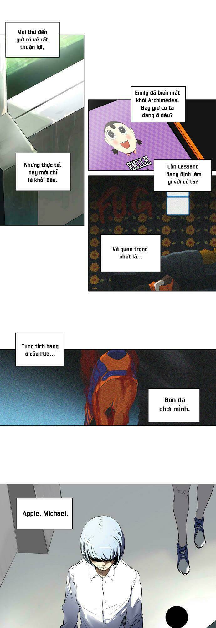 cuộc chiến trong tòa tháp chapter 191 14