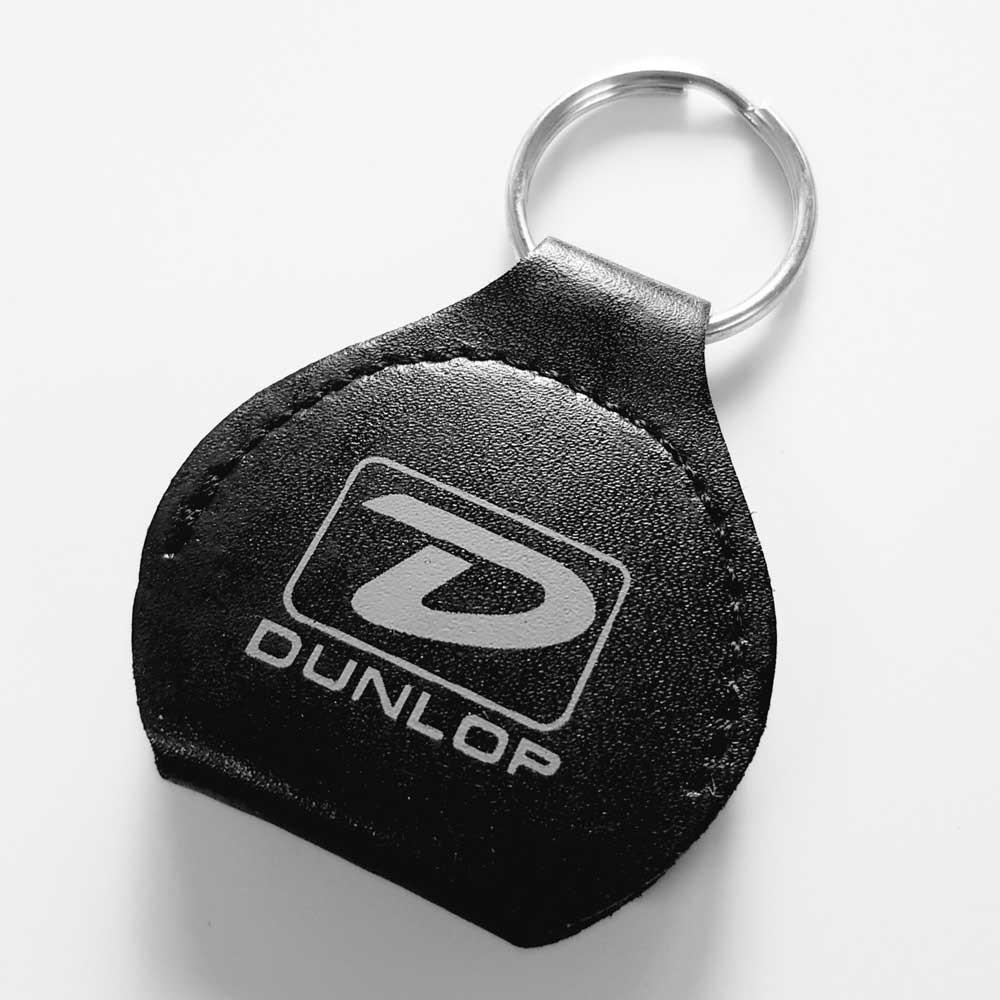 Móc Khóa Đựng Pick Gảy Guitar Dunlop Bằng Da 5200