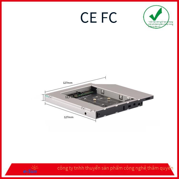 Giá thấp nhất NGFF ổ đĩa quang bit giá đỡ ổ cứng MSATA giá đỡ ổ cứng tích hợp 12.7MM