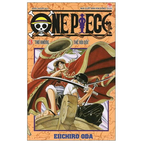 Sách - One Piece - Tập 3 - Thứ Không Thể Nói Dối - Bản Bìa Áo (Tái Bản 2025)