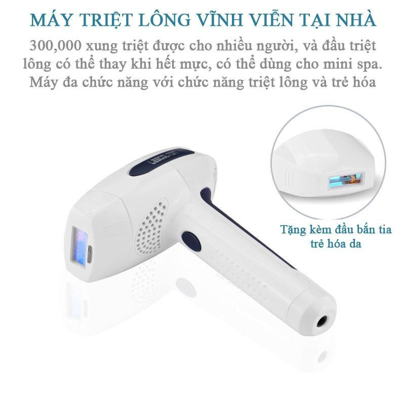 Máy triệt lông cá nhân bằng laser chuyên nghiệp (EU,UK,USA Plug)