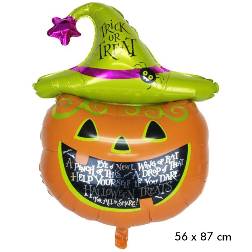 Bong bóng bí ngô trang trí Halloween