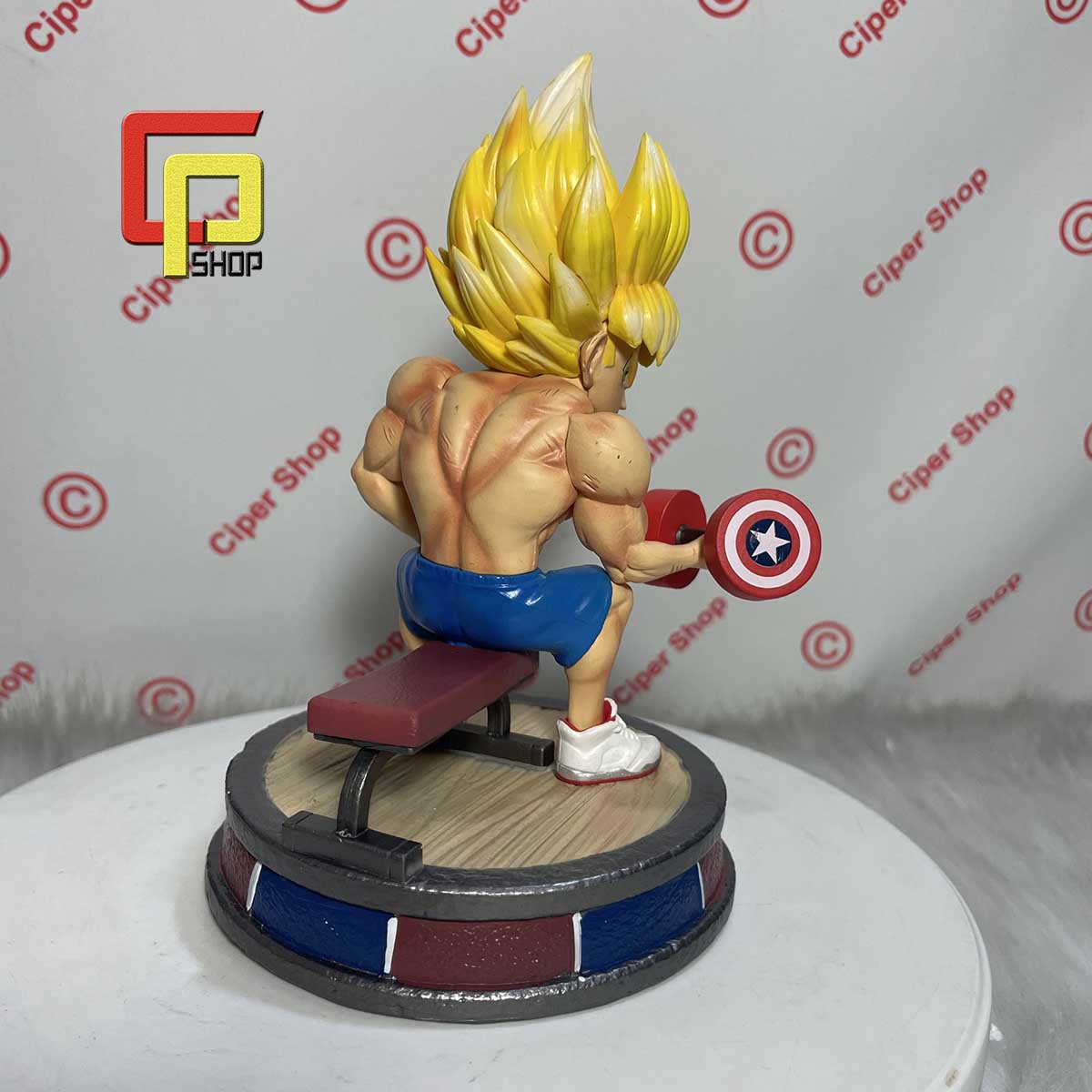 Mô hình Son Goku tập tạ - Figure Goku 7 viên ngọc rồng