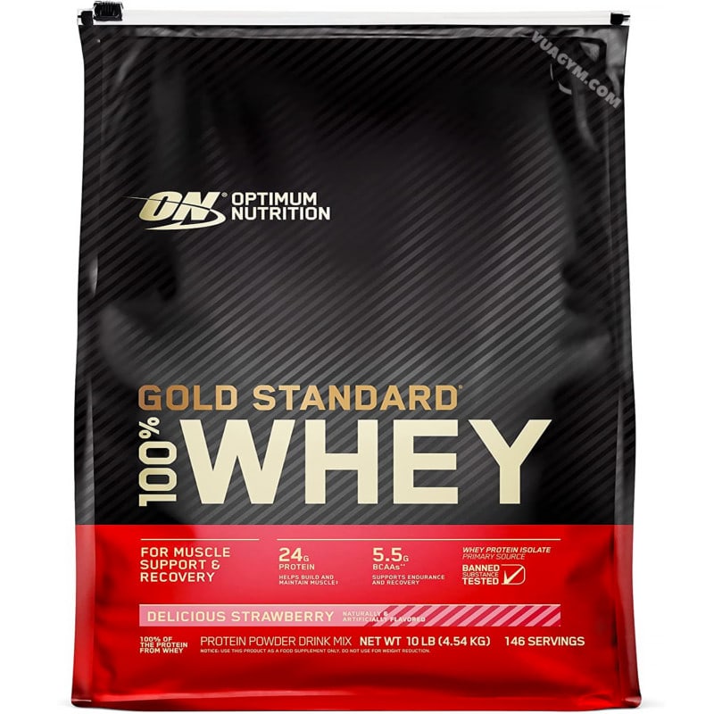 Thực Phẩm Bổ Sung Optimum Nutrition Gold Standard 100% Whey 10lb