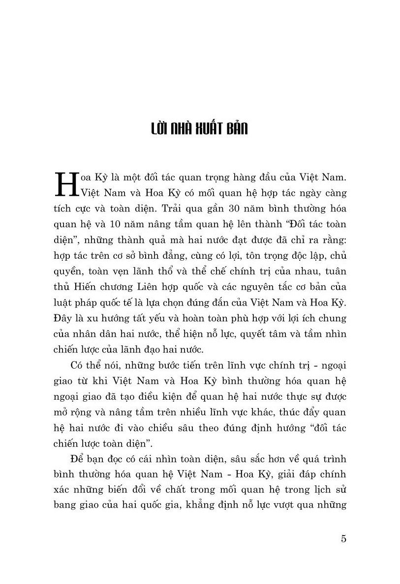 Quan hệ Việt Nam – Hoa Kỳ