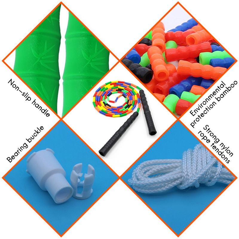 2 Bộ Đôi Người Hà Lan Nhảy Dây Dài 5M Dây Nhảy DIY Nhảy Dây Thích Hợp Cho Trẻ Em Và Người Lớn