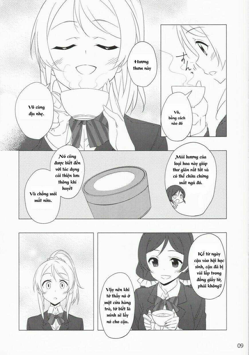 love live - chisa na shiawase wo yuki no youni takusan anata ni furi sosogitai kara manga summary chapter 1 9