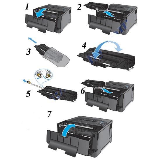 Mực in 93A (CZ192A) dùng cho máy in Hp M435NW / M701 /M706 