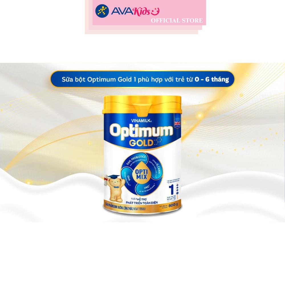 Sữa bột Vinamilk Optimum Gold số 1 800g (0 - 6 tháng)