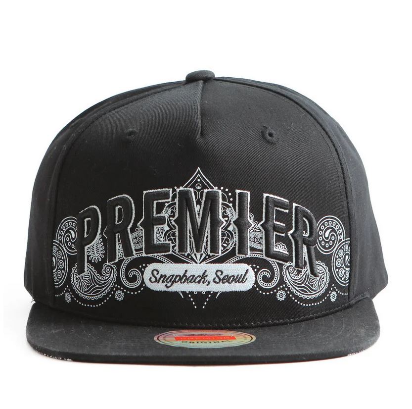 PREMI3R Mũ Snapback Nón Hiphop PREMIER paisley Mũ lưỡi trai phong cách hàn quốc nón thương hiệu chính hãng