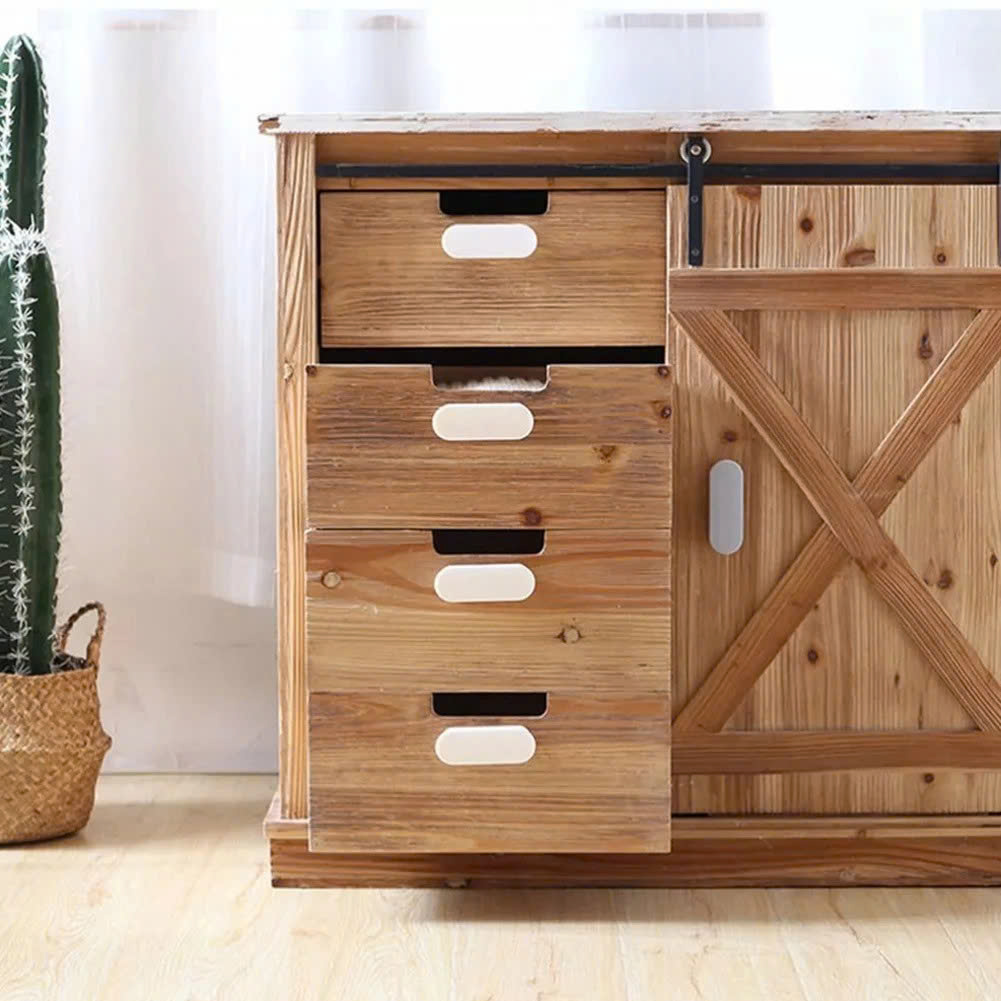 Set 2 Tay Nắm Cửa Tủ, Cửa Kéo Kèm Keo Dán Không Cần Khoan - BẢO VỆ NHÀ CỬA KHÁC - Giao Màu Ngẫu Nhiên