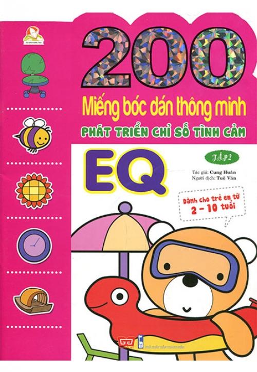 200 Miếng Bóc Dán Thông Minh Phát Triển Chỉ Số Tình Cảm EQ - Tập 2