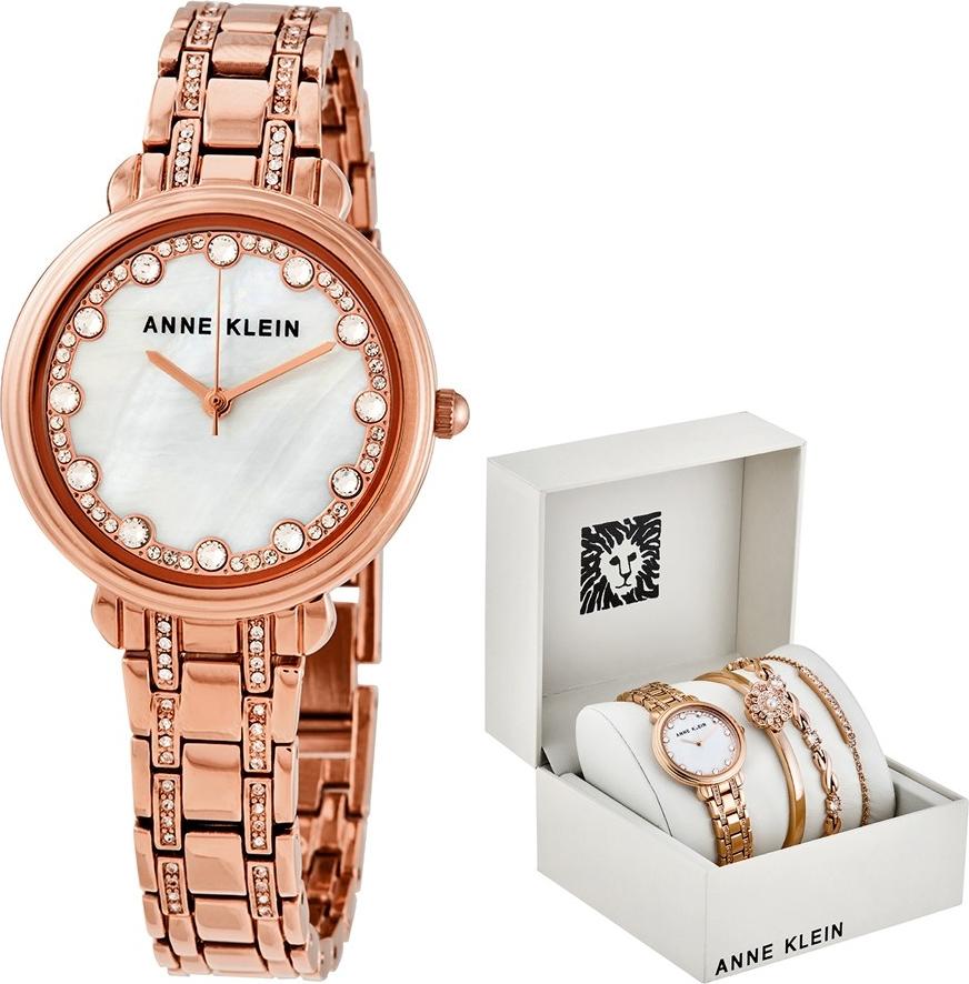 Bộ đồng hồ và vòng tay ANNE KLEIN 3488RGST