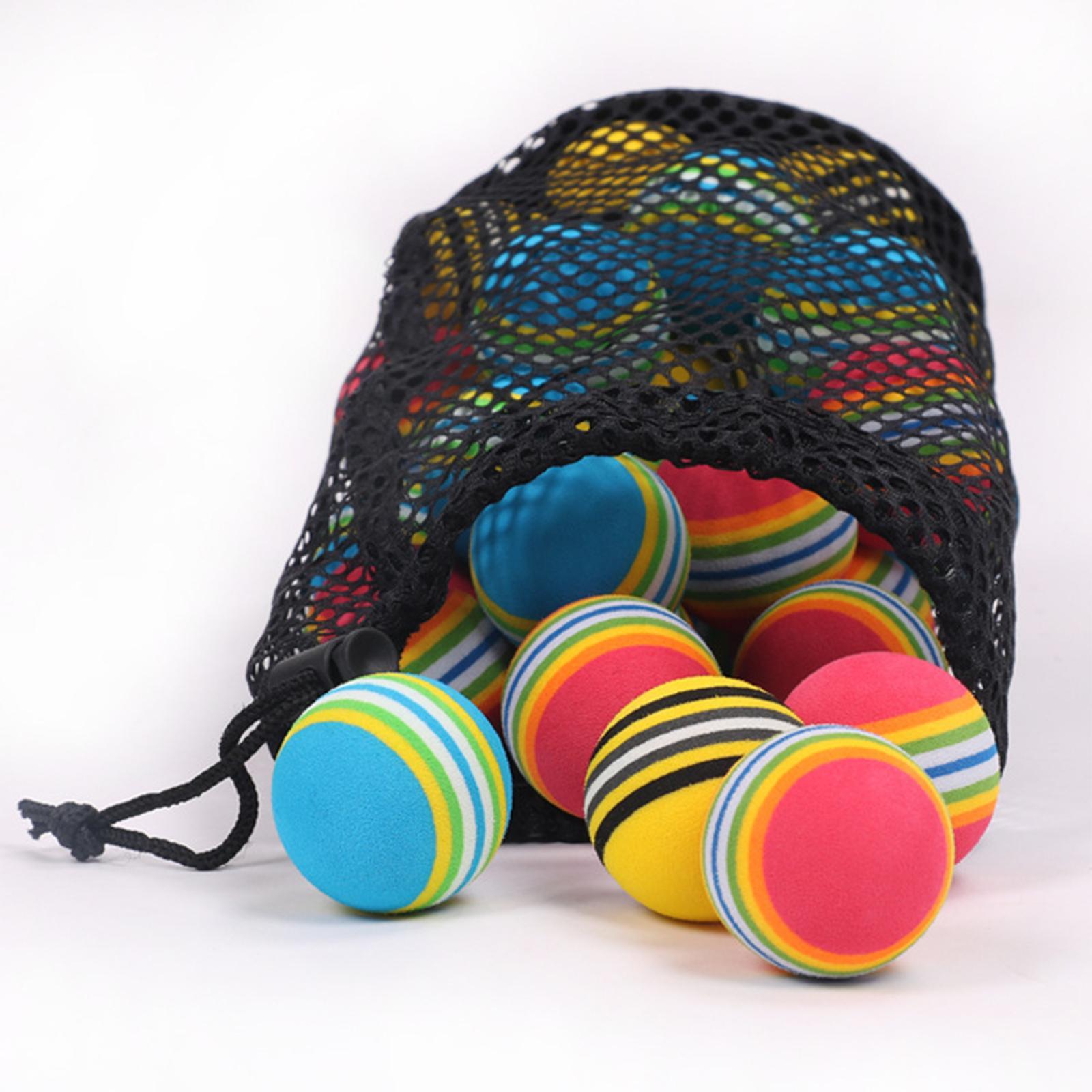 Golf Ball Bag, Nylon Golf Ball Mesh Bag, Storage Pouch Organizer, Carrying Holder