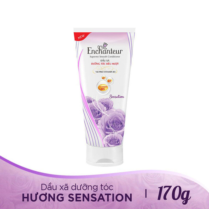 Dầu xả dưỡng tóc siêu mượt Enchanteur Sensation 170g