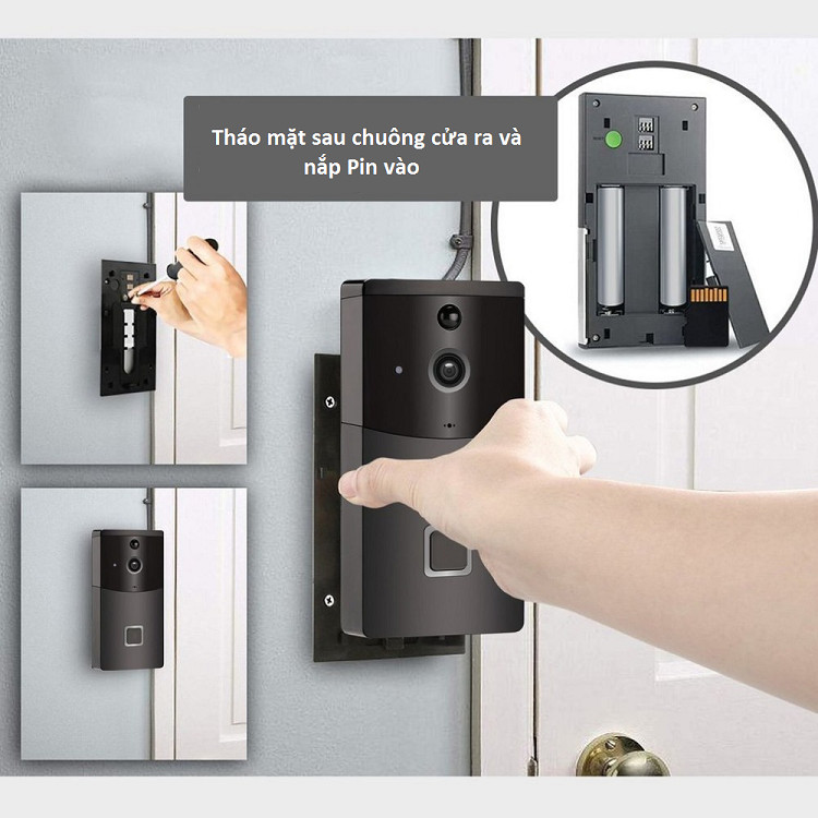 Chuông hình không dây kết nối điện thoại L9