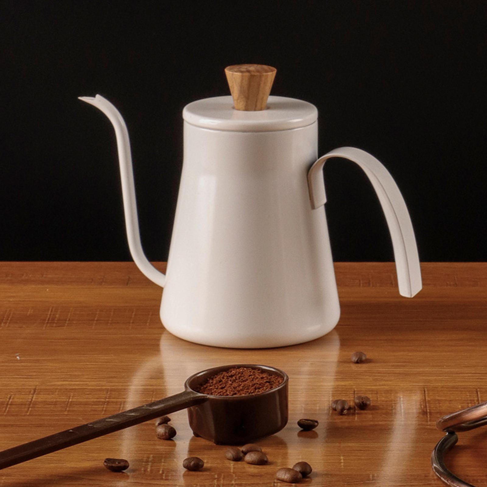 Gooseneck Coffee Kettle Coffee Teapot 400ml for Kitchen, Home, Cafe,