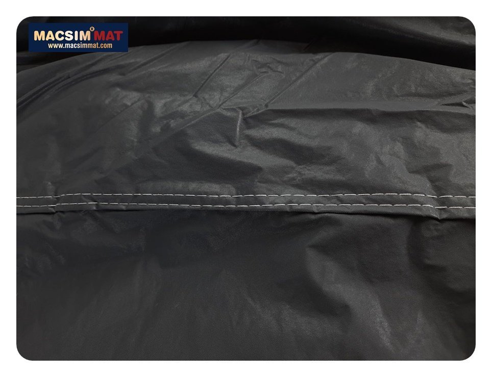 Bạt phủ ô tô thương hiệu MACSIM dành cho xe SUV Hyundai Santafe - màu đen - bạt phủ trong nhà và ngoài trời
