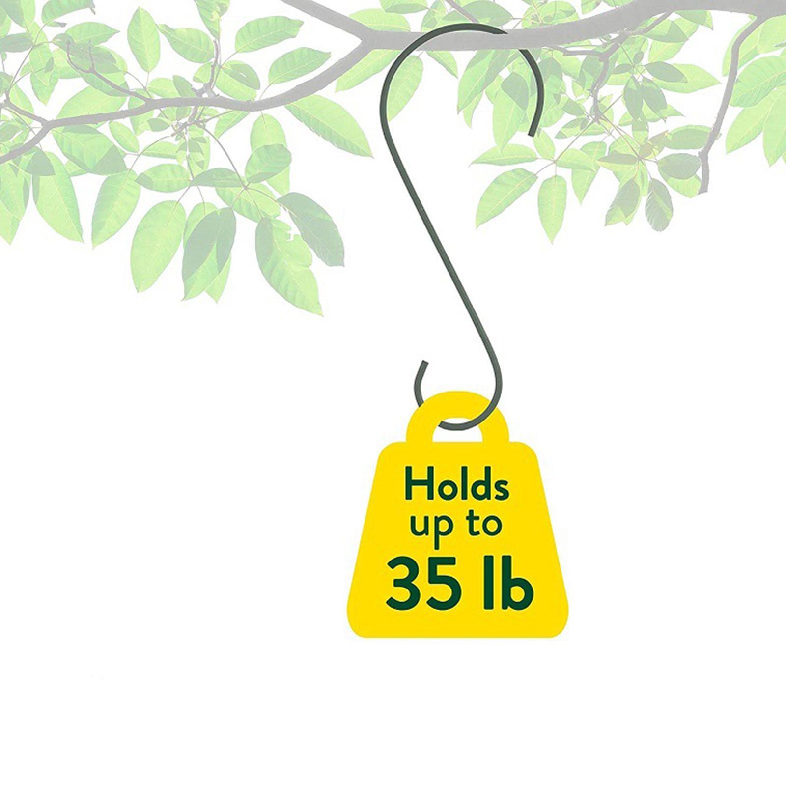 3Pcs S Shaped Hook Bird Cage Hanger for Garden Patio Home