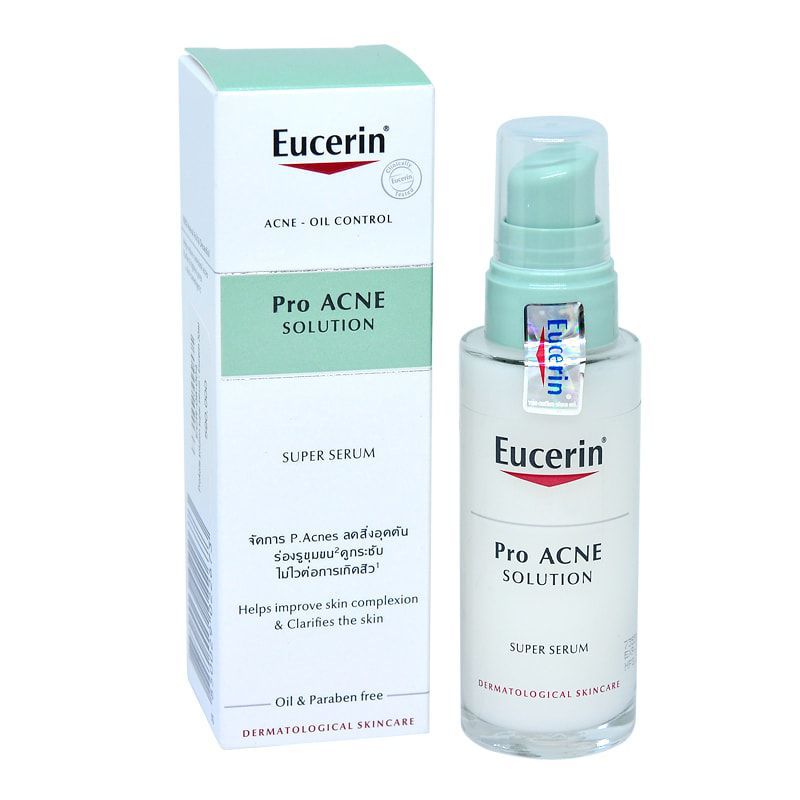 Serum Hỗ Trợ Điều Trị Mụn Eucerin ProAcne Solution Super Serum 30ml