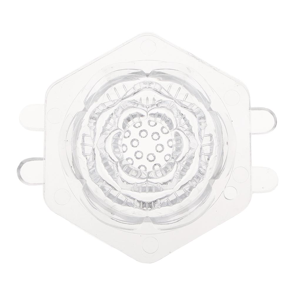 3D Lotus Candle Making Molds Model Soap Mould DIY Candle Craft Soap Tool