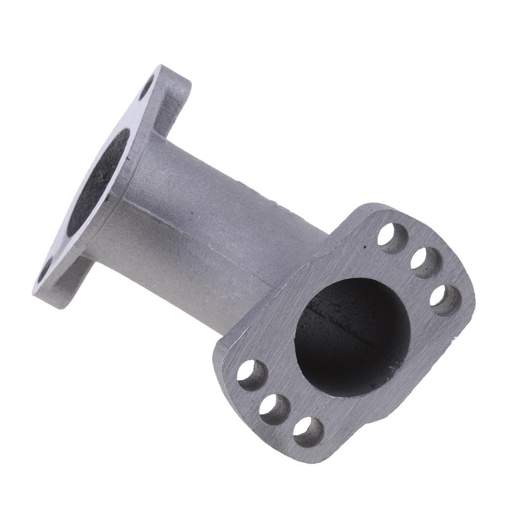 2X 26mm Bent Carb Intake Manifold Pipe for 110cc 125cc 140cc 150cc ATV Scooter