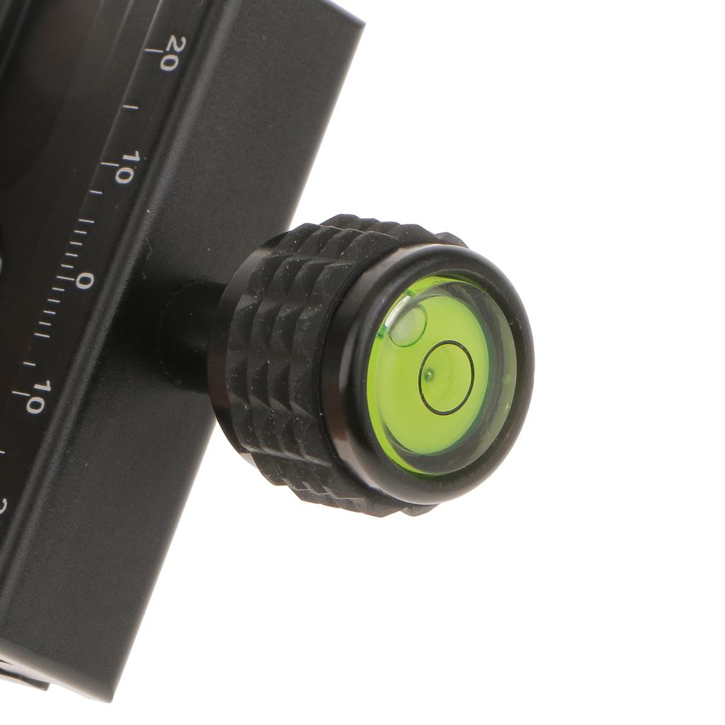 Camera QR Quick Release Plate 3/8'' 1/4'' Clamp Mount for Ball Head Tripod