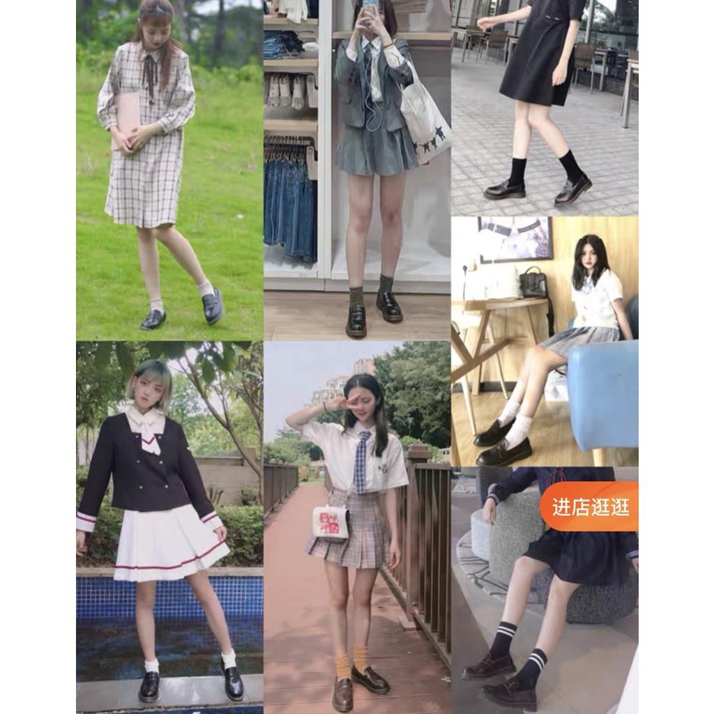 MS295 Giày lười bánh mỳ nữ, giày oxford nữ