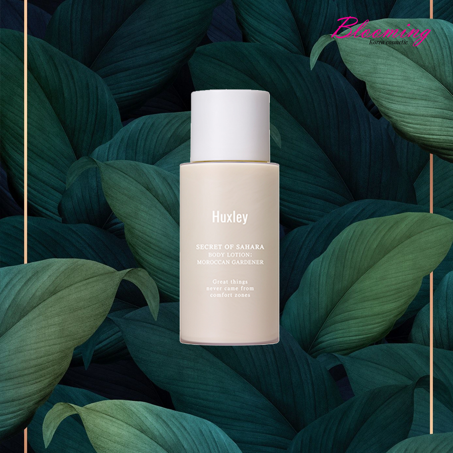 [Mini] Sữa dưỡng thể làm trắng da, dưỡng ẩm, ngừa ngừa lão hóa Huxley Body Lotion Moroccan Gardener 30ml