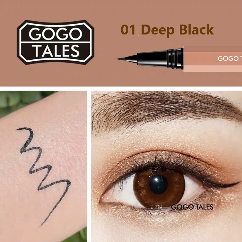 Bút kẻ mắt siêu mảnh GOGO TALES Slender beckoning eyeliner 0.6ml