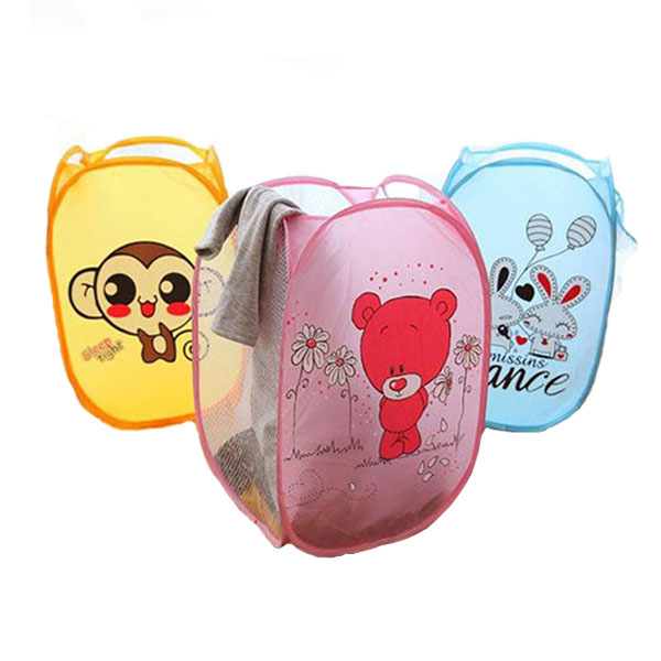 Bộ 3 giỏ lưới đựng đồ hinh thú gấp gọn tiện dụng