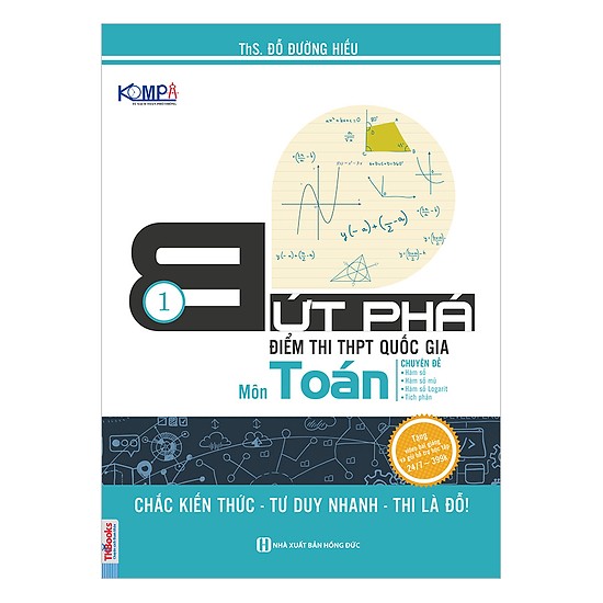 Bứt Phá Điểm Thi THPT Quốc Gia Môn Toán (Tập 1)(tặng sổ tay mini dễ thương KZ)