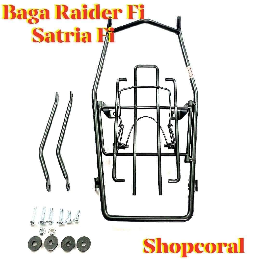 BAGA RAIDER FI - SATRIA FI MÀU ĐEN NHÁM CAO CẤP