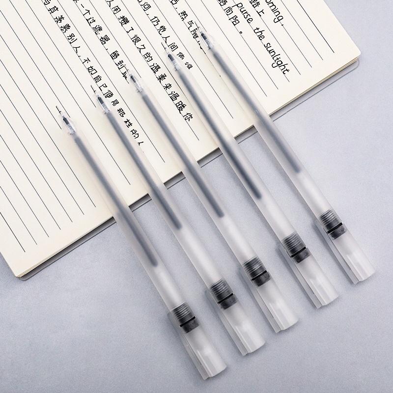 Set 20 cây bút basic mực gel nhanh khô mực đen / xanh / đỏ ngòi kim 0.5mm dùng để ghi chép