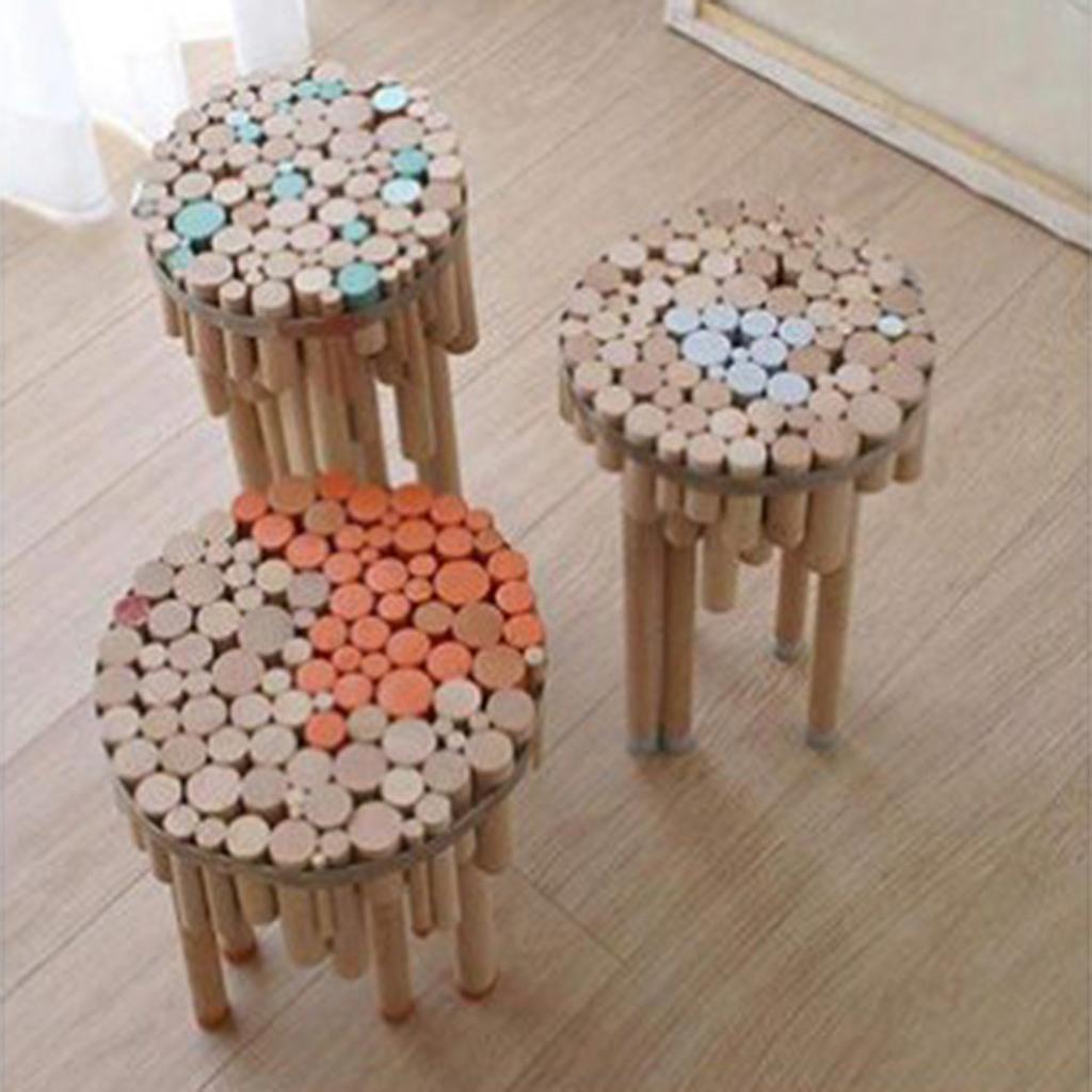 4/20Pcs Round Rod Dowel Unfinished DIY Wood Modelling