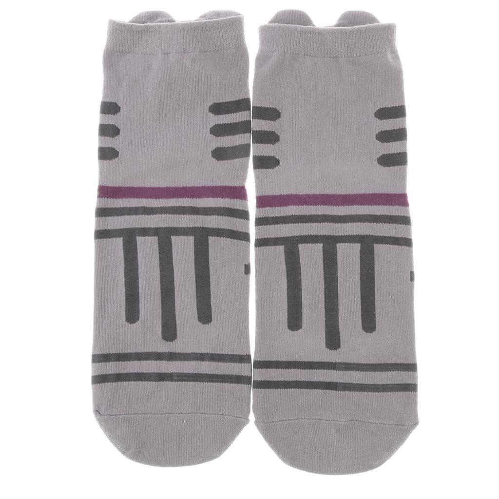 Soft Womens Casual 3D Printed Animal Retro High Cut Cotton Socks