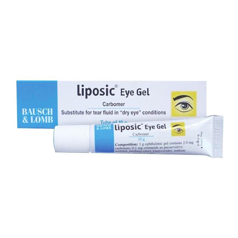 LIPOSIC EYE GEL - GEL TRA MẮT THAY THẾ NƯỚC MẮT-CHỐNG KHÔ MẮT