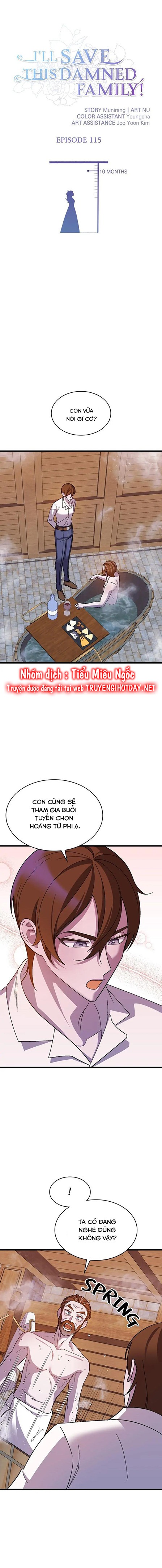 tôi sẽ cứu lấy gia tộc sắp sụp đổ chapter 115 2