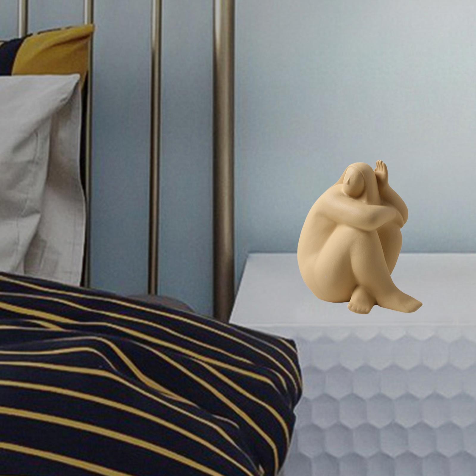 Art Figure Statue Abstract Character Figurine for Tabletop Office Decor