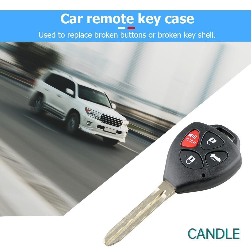 Vỏ Chìa Khóa Điều Khiển Từ Xa 4 Nút Cho Toyota Camry Camry