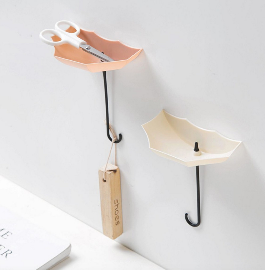 Móc treo đồ hình cây dù độc đáo - Móc treo chìa khoá tiện dụng