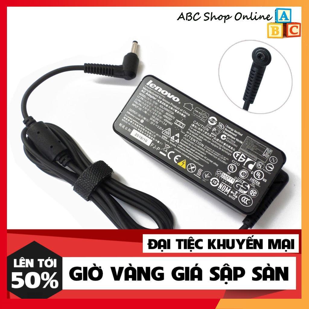 Sạc Dùng Cho Laptop Lenovo IdeaPad 100 100-14IBY 100-15IBD 100-15IBY 100s 100S-14IBY 100S-14IBR 110s 110 310 510 510 710 710s 20V 2.25A