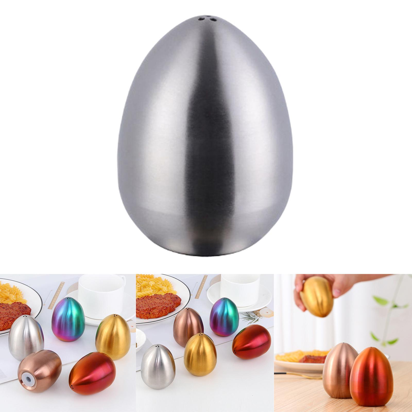 Stainless Steel Condiment Jar Salt Pepper Shaker for Picnic Cooking