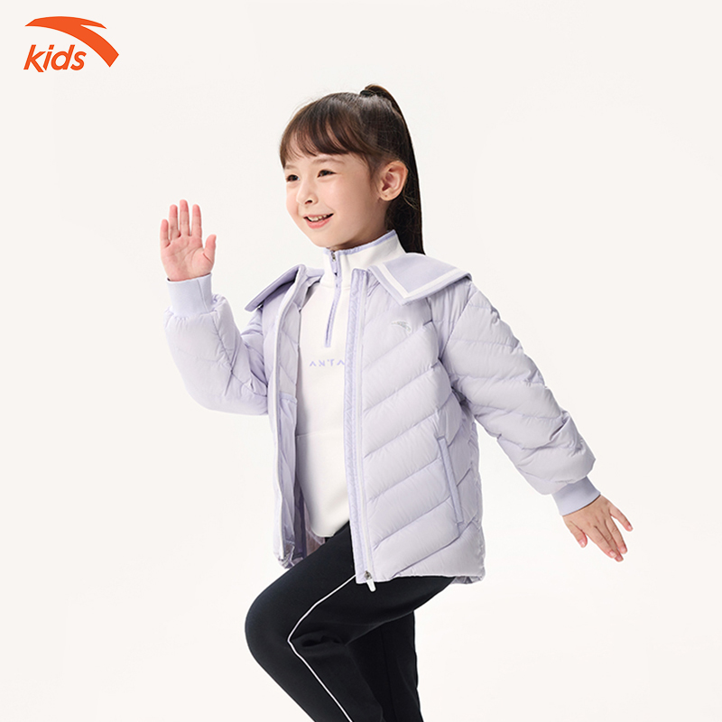 Hình ảnh Áo Khoác Lông Vũ Bé Gái Anta Kids W362349920