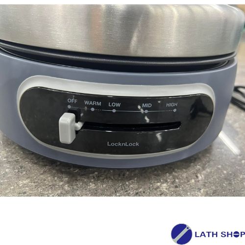 Nồi Điện Đa Năng LocknLock Multi Cooker With SS Pot 220-240V, 50/60Hz, 1300-1500W, 4L EJP542NVY – Màu navy - Hàng Chính Hãng