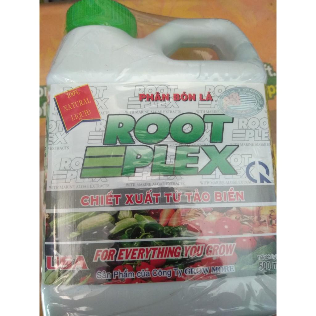 Phân hữu cơ ROOT PLEX Chiết xuất TẢO BIỂN can 500ml