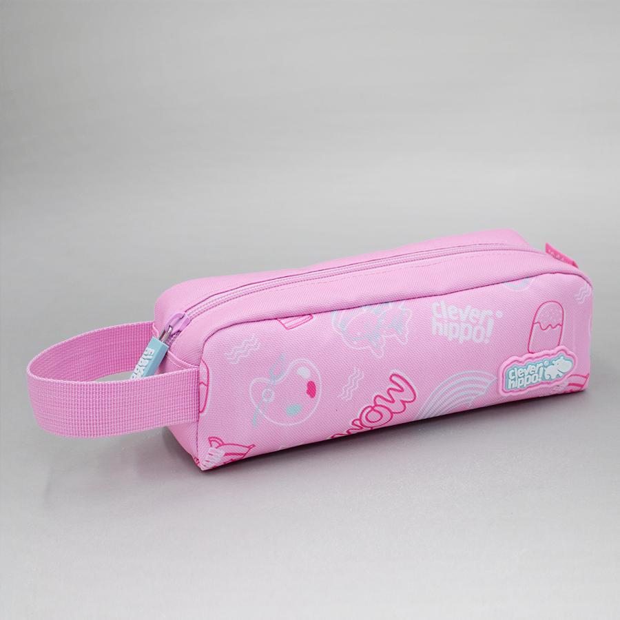 Bóp Viết Thời Trang CLEVERHIPPO Classic - Boba Sành Điệu Hồng HC0105/PINK