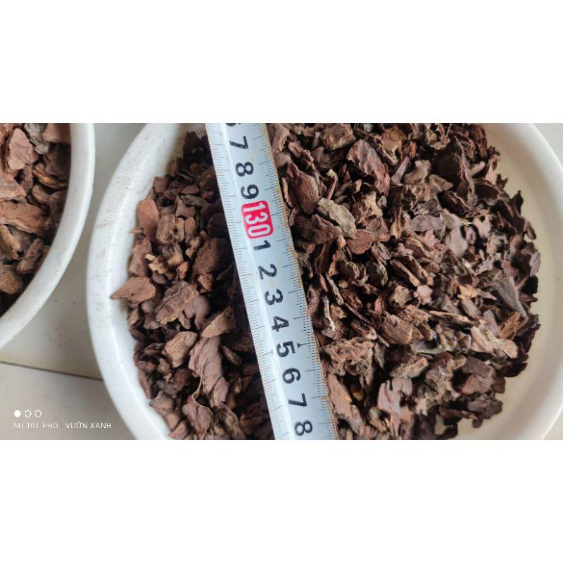 Vỏ thông trồng lan đã xử lý, đánh tròn đầu 1kg