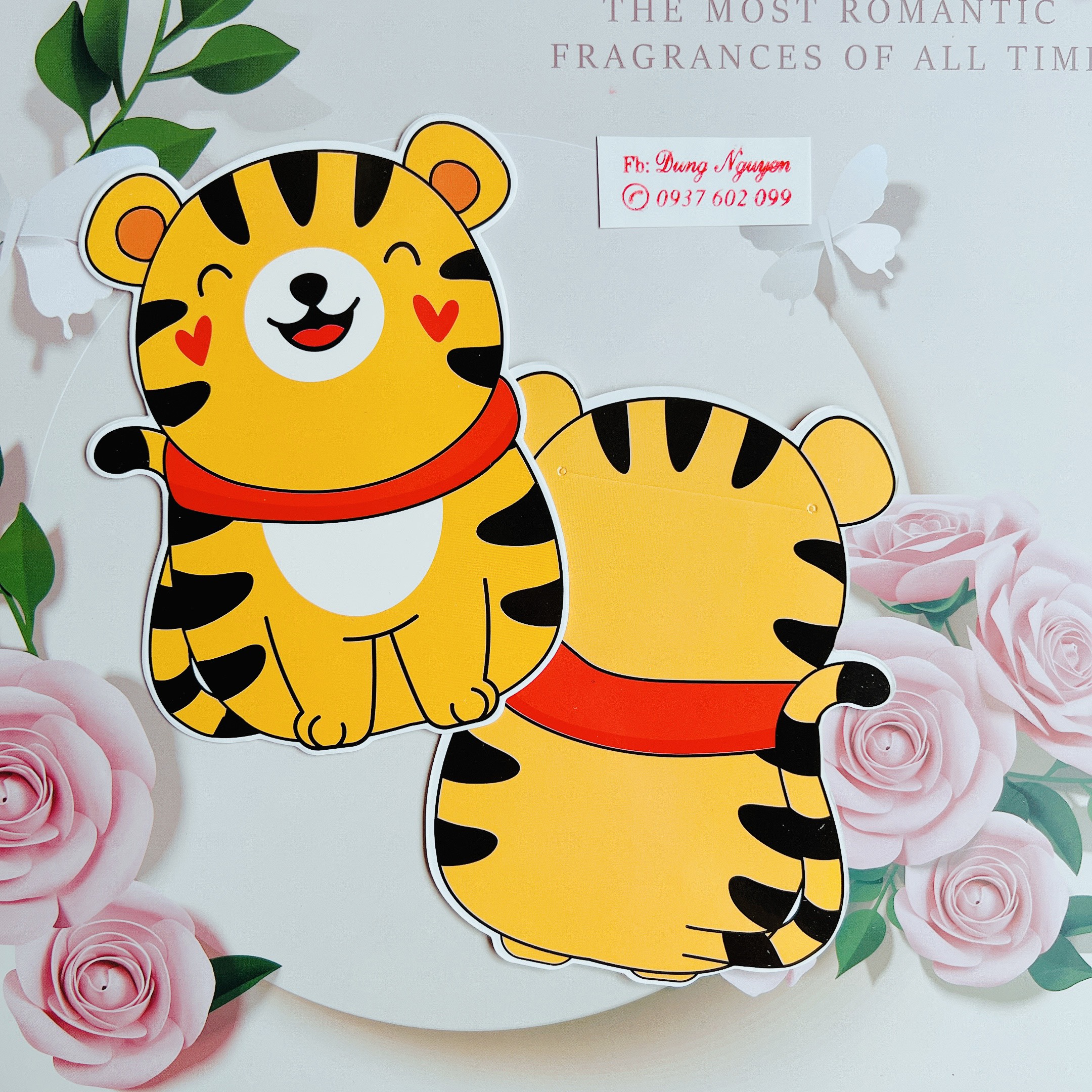 20 BAO LÌ XÌ CHIBI mẫu cọp 2022 GIẤY BÓNG & LỤA DÀY nhiều mẫu